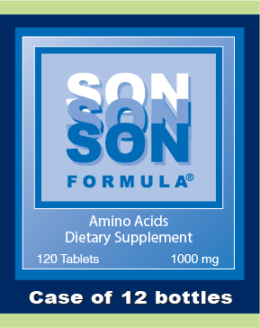 SON Formula - Case of 12 bottles with 120 tablets 